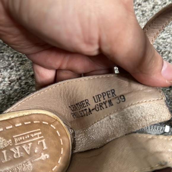 Spring step L'ARTISTE brown leather boots size 39 - Picture 8 of 8